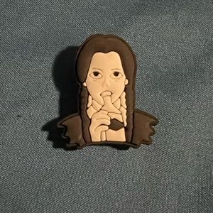 Wednesday Adams jibbitz crocs charm